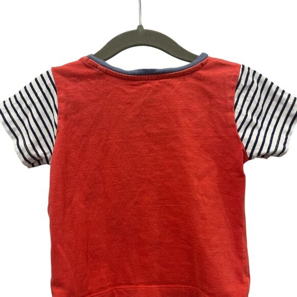 Baby Boden Appliqué Pirate Sprout Dog Tee Shirt Size 18-24m - Picture 2 of 4